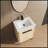 24 Inch Bathroom Vanity Base With Basin, Spacious Storage Cabinet, And Durable Engineered Wood Construction-982531625