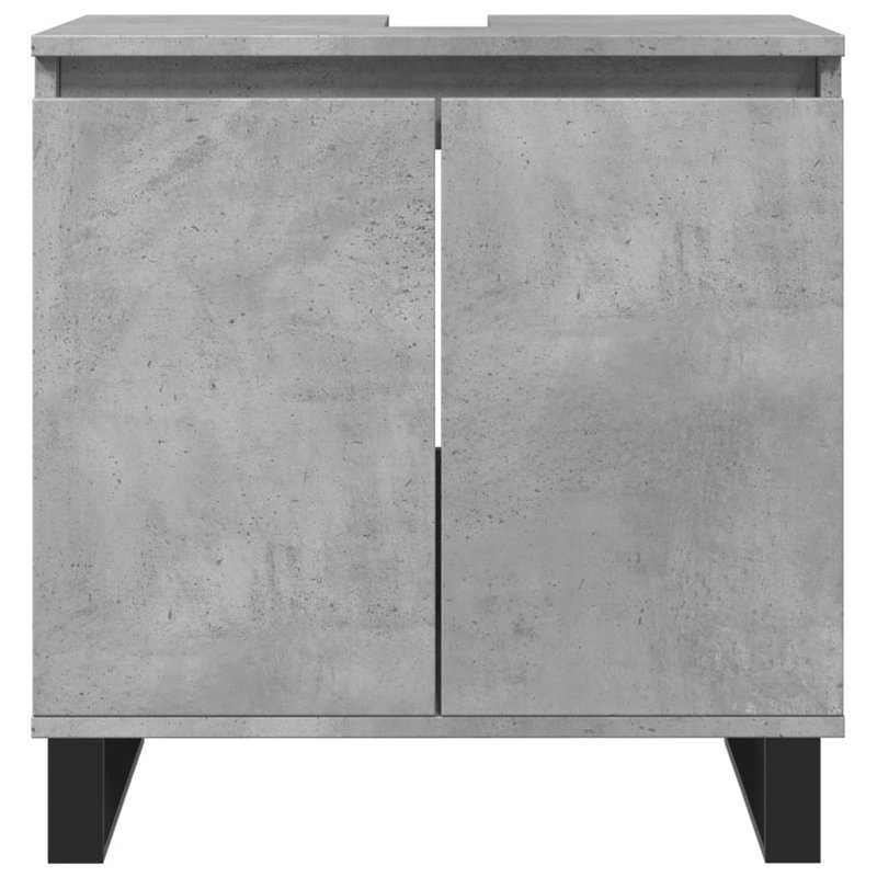 Saraiyah Bathroom Cabinet, Concrete Grey