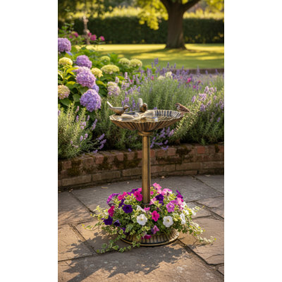 Plastic Birdbath