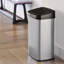 Nine Stars 13.2 Gallon Stainless Steel Motion Sensor Trash Can-38809681