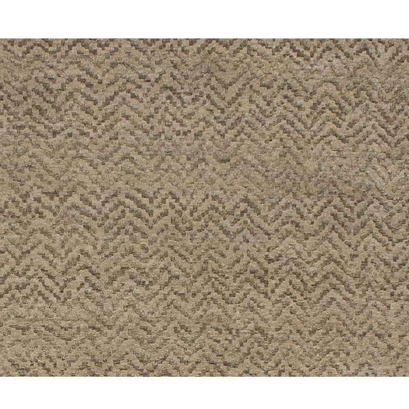 Handmade Wool Chevron Area Rug, Rectangle 9' x 12'