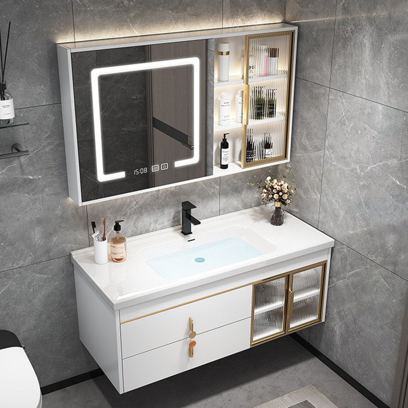 Light luxury modern bathroom cabinet