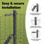 170cm H x 3.2cm W Steel Fencing Kits