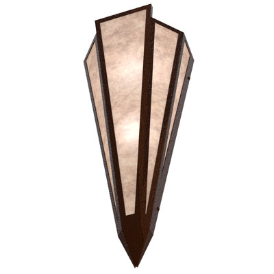 2 - Light Flush Mounted Sconce