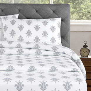 Ensemble de draps en percale 100% coton à densité de tissage 250 fils Arwen