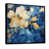 Toile avec cadre flottant noir