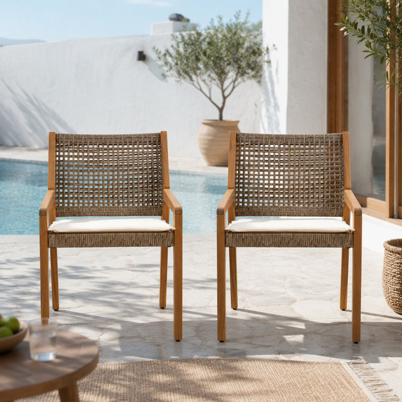 Mobilier de patio CHAISE DE SALLE À MANGER