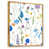 Toile encadrée dorée