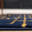 Tapis bleu contemporain Contemporary Glitzy-2107515722