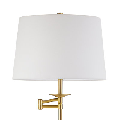 Aleinah 64.5'' Adjustable Height Swing Arm Floor Lamp