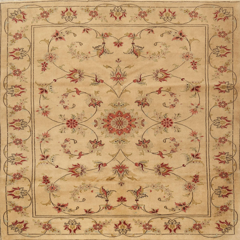 Masuma Oriental Indoor Rug, Square 3'