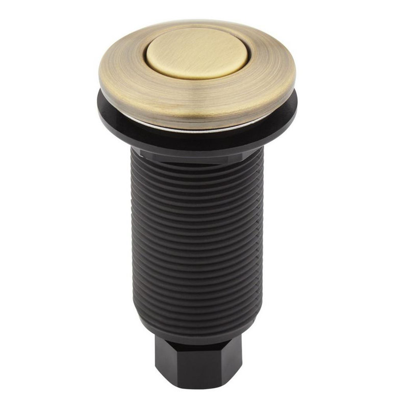 Air Switch Button for Garbage Disposal, Nickel
