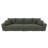 Almonte 103'' Extra-Long Modular Sofa with Chaise Conversion and 2 Throw Pillows-1447213164