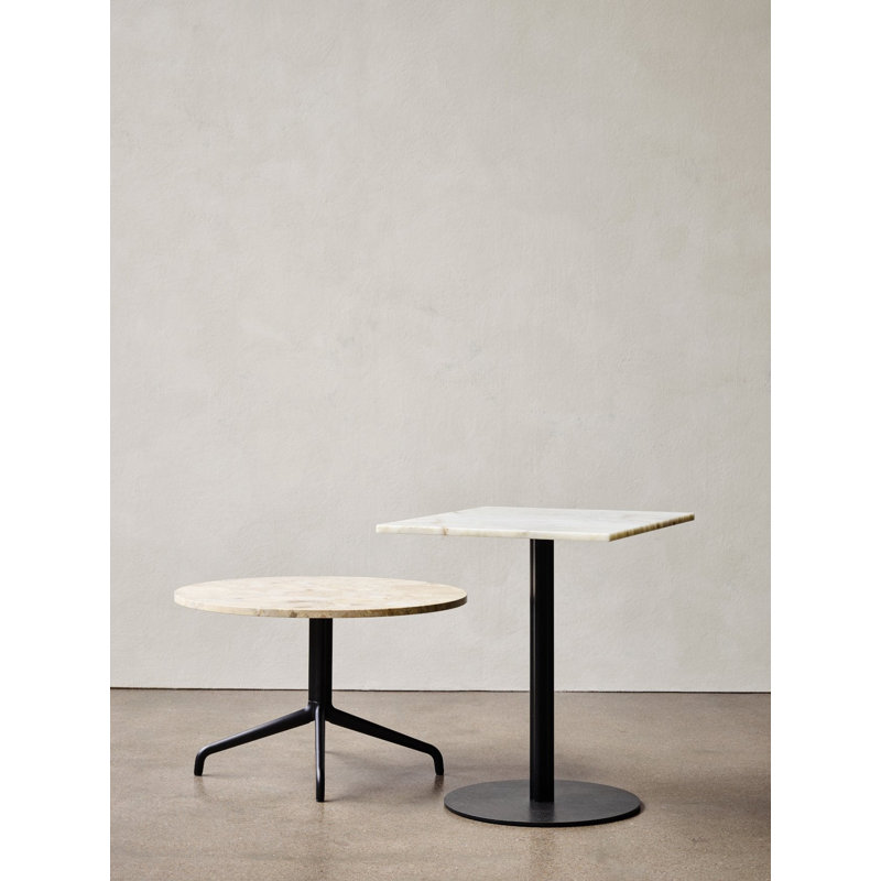 Harbour Round Dining Table, 31.5" W x 31.5" L, Under Standard Height, Sand Stone