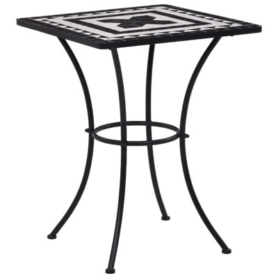 Square 2 - Person 23.6" Long Bistro Set