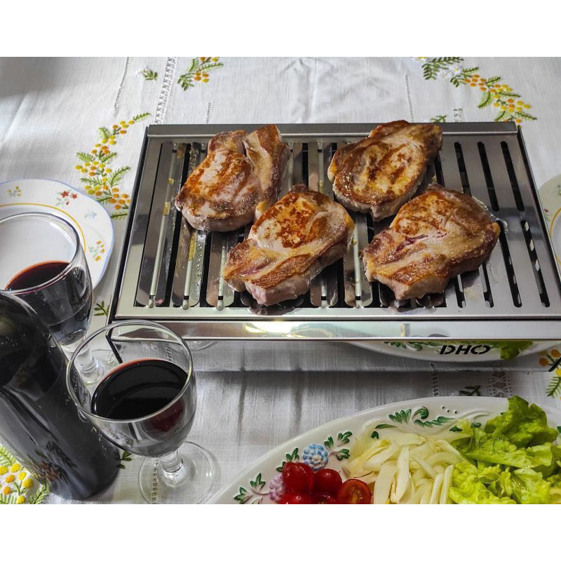 Don Hierro Portable Charcoal Grill 44 cm