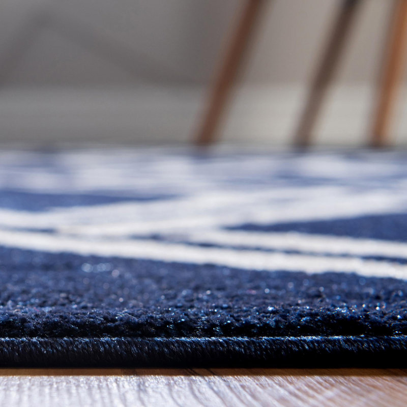 Cand Geometric Indoor Rug, Round 6'