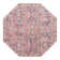 Washable Floral Indoor Rug