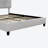 Platform Frame Bed with Adjustable Tufted Headboard-107155938