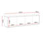 Matrice Unfinished TV Stand for TVs up to 65