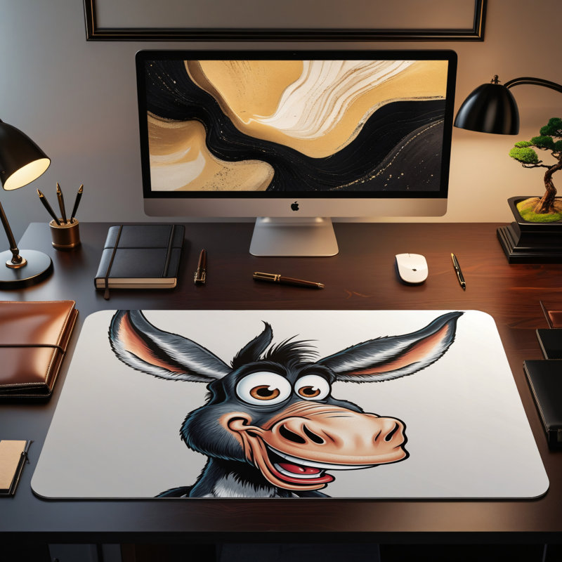 Polyester Desk Pad, 23.6x13.8