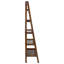 Bibliothèque échelle en bois massif H 72,5 "x l 25,25" Natrona-727186741