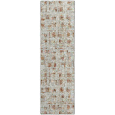 Premium Machine Washable Mayfield AMF33 Geometric Rug