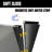 Bi-Fold Frameless Shower Doors In Black With Clear Glass-121700022