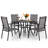 Alyah 4 - Person Patio Dining Set with Round Table-108296257