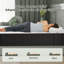 Matelas en mousse viscoélastique 10/12 pouces, infusé de charbon de bois, isolant à faible mouvement, certifié CertiPUR-US, respirant et soulageant la pression-110071692-110071694