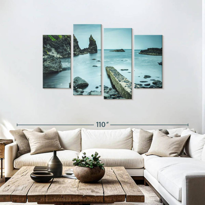 Nicci Portcoon Jetty, 48" H x 75" W