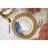 Elegant 24-Piece Dinner Set, 100% Porcelain | Includes 6 Service Plates, 6 Dinner Plates, 6 Bowls, 6 Dessert Plates | Dishwasher & Microwave Safe, Perfect for Entertaining