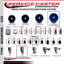 Ensemble de roulettes extensibles en poly 5 po pivotant de 1 3/8 po 2 freins