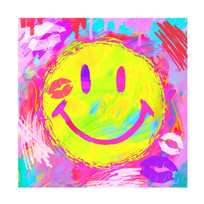 Art sur toile Jess Stempel Smiley 12