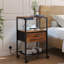 40 cm W Bedside Table