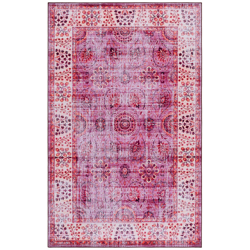 Tucson 204 M/W S/R Performance Machine Washable Oriental Rug, Rectangle 5' x 8'