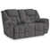 Foreside Reclining Loveseat With Console