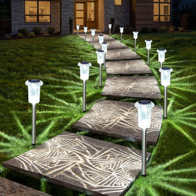 Solar Powered Acrylic Pathway Light