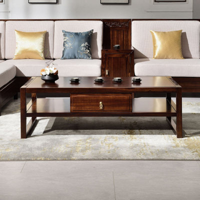 Nouvelle table basse de style minimaliste chinois