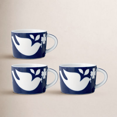 Noritake Bluefjord Cups, 6 Oz.