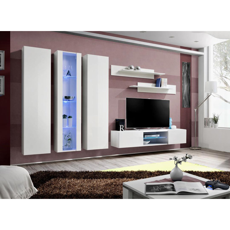 Unfinished Entertainment Centre for TVs up to 60", White