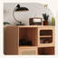 Bibliothèque simple en bois