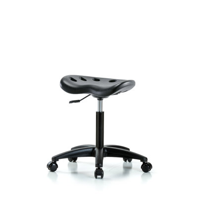 Adjustable Height Ergonomic Lab Stool Footring