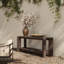 Soho Outdoor Console Table-Stained Saddle Brown