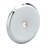 Cabinet Knob Backplate, 2-13/16 in. Outside Diameter, Stamped Steel