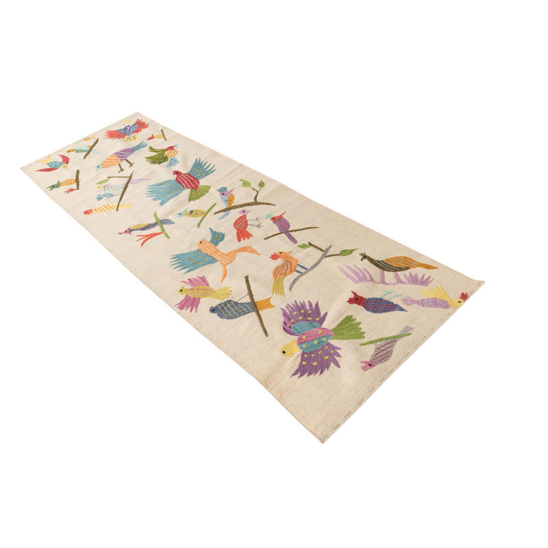 Tapis de couloir crème Odell