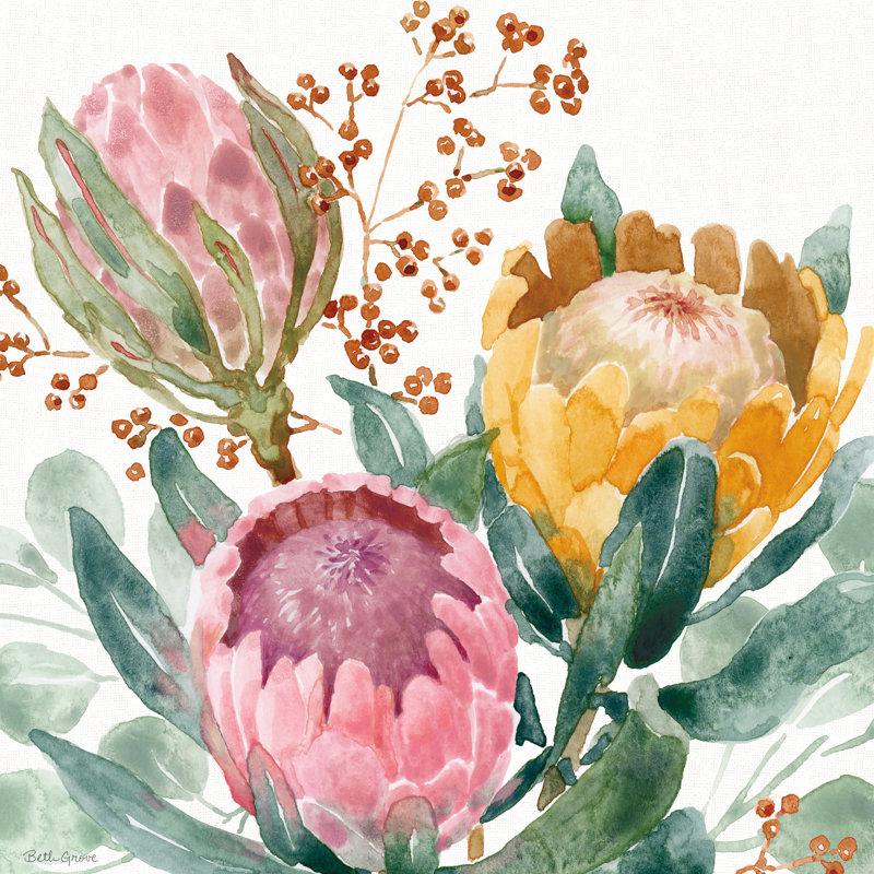 «Petal Passion IX», reproduction sur toile tendue, H 20 po x l 20 po, Non, Toile tendue