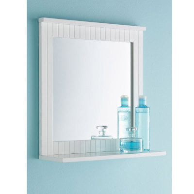 Graceville Rectangle Vanity Mirror with Shelves