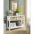 White Console Table With 2-Drawer-345587221