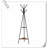 Benino Solid Wood Freestanding Coat Rack